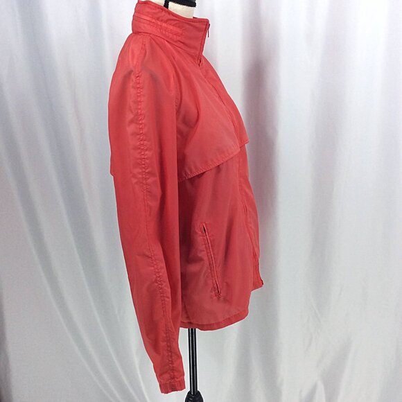 Saddlery Windbreaker Jacket Womens Size Small Convertible Hood Waterproof - Picture 2 of 9